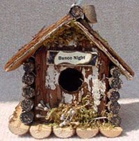 Birdhouse, Bunco Birdhouse, Bunco Night